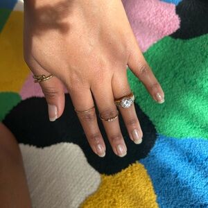 Different varieties of rings. Thirted, gifted and brought from B.O.B